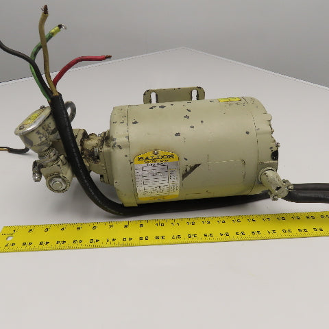 Baldor 3.2Hp 3450RPM 3Ph 208-230/460v Motor & Barnes Hydraulic Gear Pump