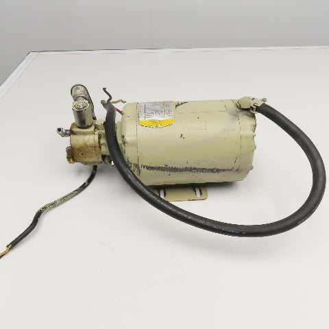Baldor 3.2Hp 3450RPM 3Ph 208-230/460v Motor & Barnes Hydraulic Gear Pump