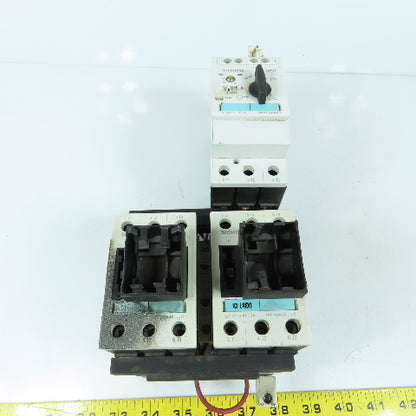 Siemens 3RA1235-4EB34-1AK6 Reversing Combination Starter &Overload 3RV1031-4DA10