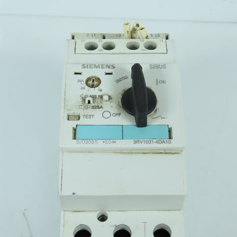 Siemens 3RA1235-4EB34-1AK6 Reversing Combination Starter &Overload 3RV1031-4DA10