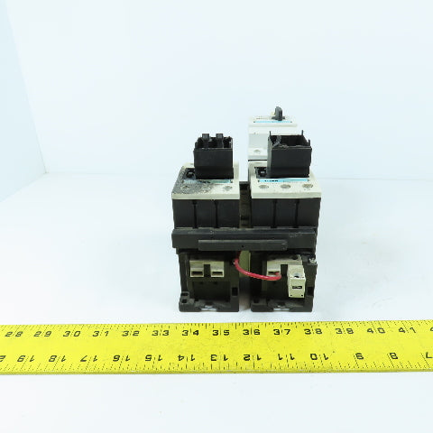 Siemens 3RA1235-4EB34-1AK6 Reversing Combination Starter &Overload 3RV1031-4DA10
