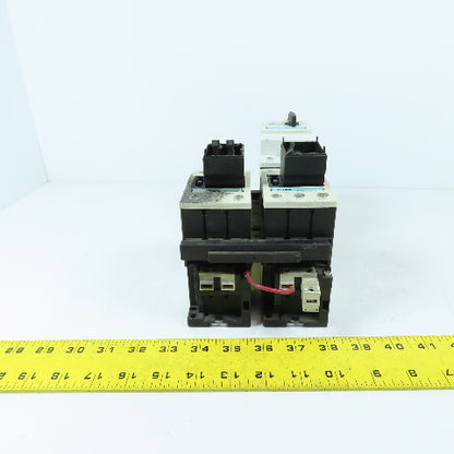 Siemens 3RA1235-4EB34-1AK6 Reversing Combination Starter &Overload 3RV1031-4DA10