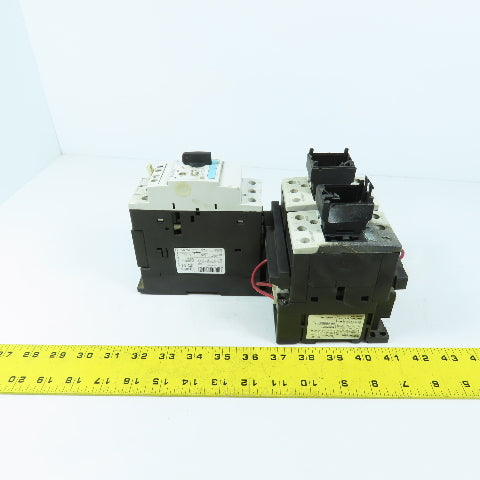 Siemens 3RA1235-4EB34-1AK6 Reversing Combination Starter &Overload 3RV1031-4DA10