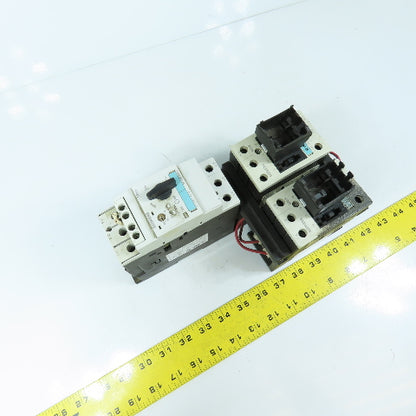Siemens 3RA1235-4EB34-1AK6 Reversing Combination Starter &Overload 3RV1031-4DA10