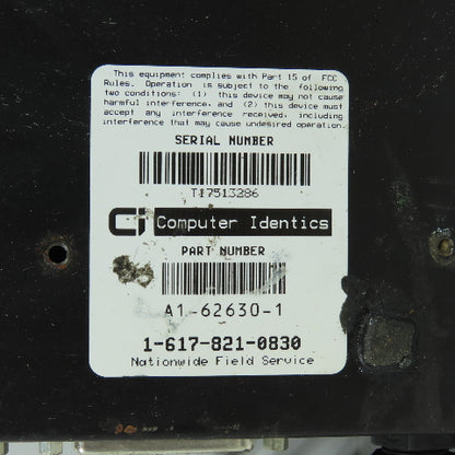 Computer Identics A1-62630-1 Scan Star 240 Scanner Module