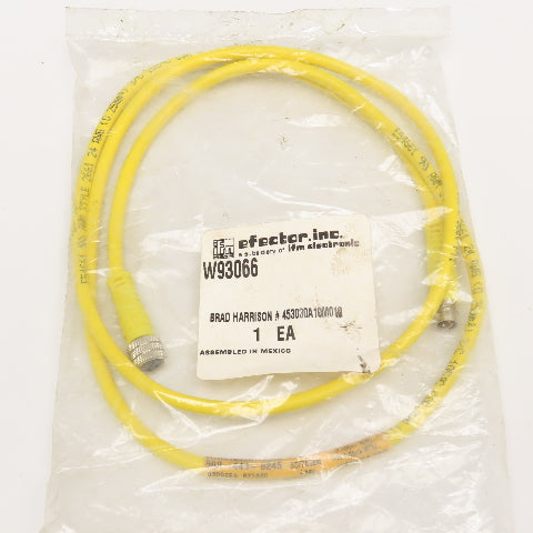 IFM W93066 60-75V 3 Wire Sensor Cable Male Female Cord Set