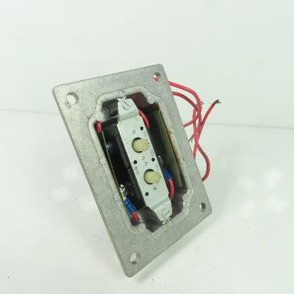 Crouse-Hinds 0200619 Pushbutton Enclosure 600VAC