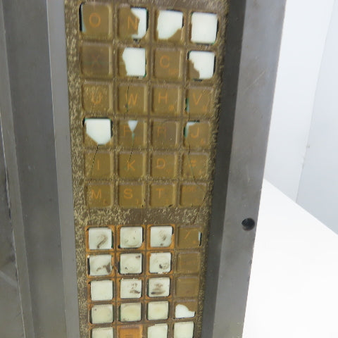 GE Fanuc Series 15-T Display Control Monitor Assembly