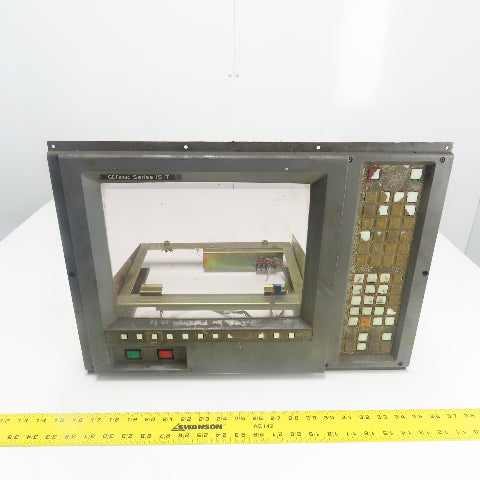 GE Fanuc Series 15-T Display Control Monitor Assembly