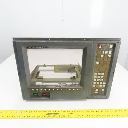 GE Fanuc Series 15-T Display Control Monitor Assembly