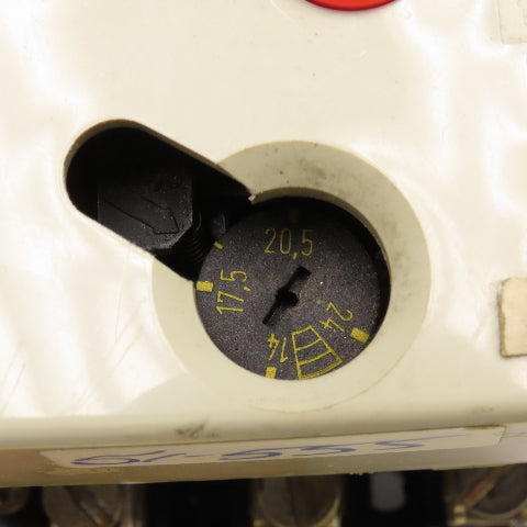 Klockner Moeller PKZM3-25-U-NA 600VAC 40Hp Max Manual Motor Starter Overload 24A