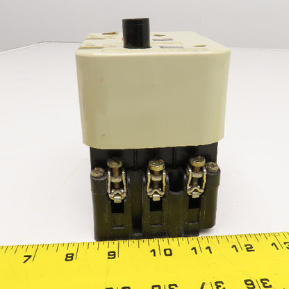 Klockner Moeller PKZM3-25-U-NA 600VAC 40Hp Max Manual Motor Starter Overload 24A