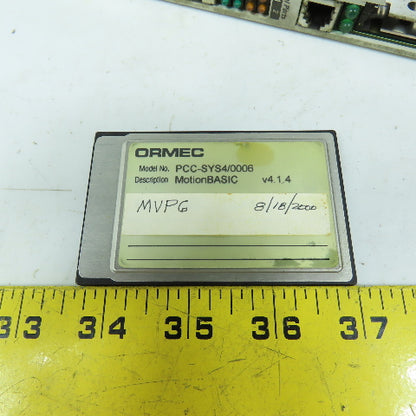 Orion ORN043 / ORN-043 Ormec System Controller Circuit Board W/ PCC-SYS4/0006