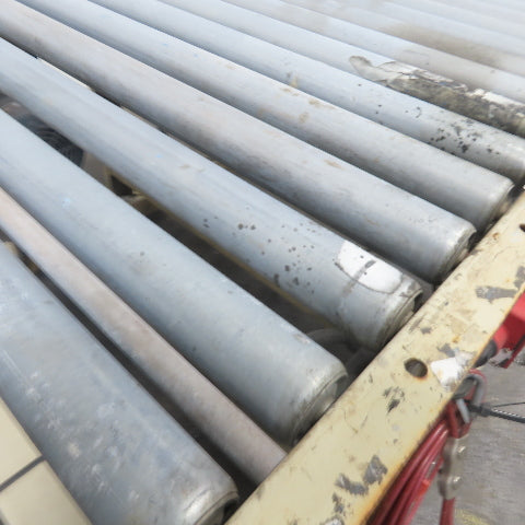 ACS 51" x 48" 2-Section Power Roller Conveyor 3Ph 230/460V 48"BF 60FPM