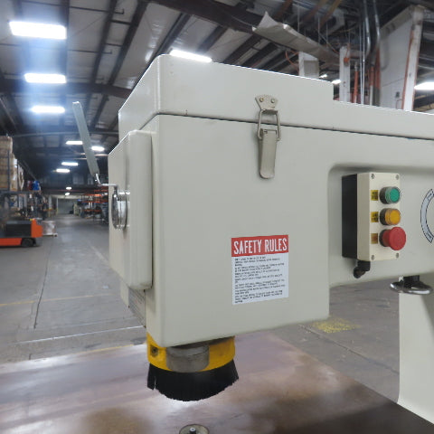 CanTek SR-750 7.5HP Pneumatic Overarm Pin Router 3Ph 460V 29-1/2" Throat