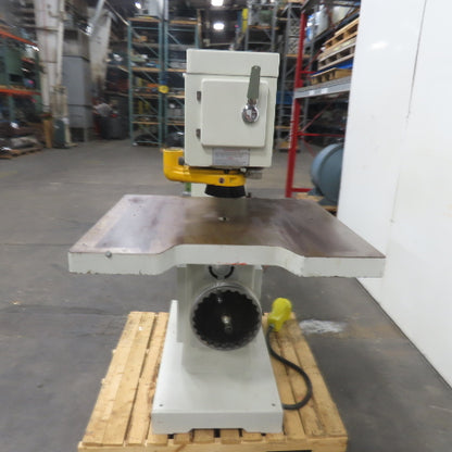 CanTek SR-750 7.5HP Pneumatic Overarm Pin Router 3Ph 460V 29-1/2" Throat