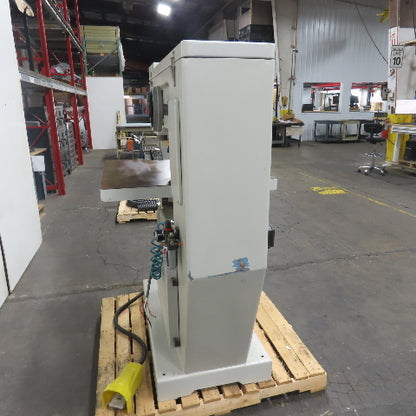 CanTek SR-750 7.5HP Pneumatic Overarm Pin Router 3Ph 460V 29-1/2" Throat