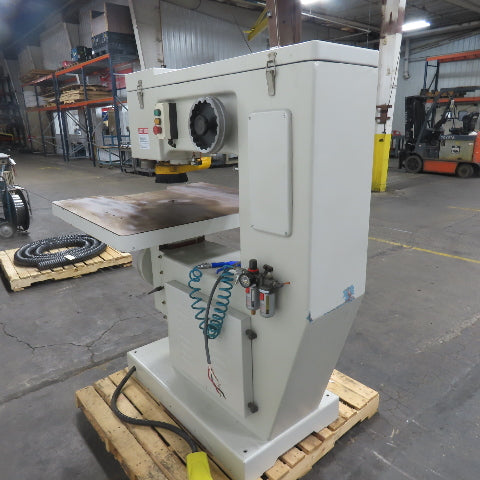 CanTek SR-750 7.5HP Pneumatic Overarm Pin Router 3Ph 460V 29-1/2" Throat