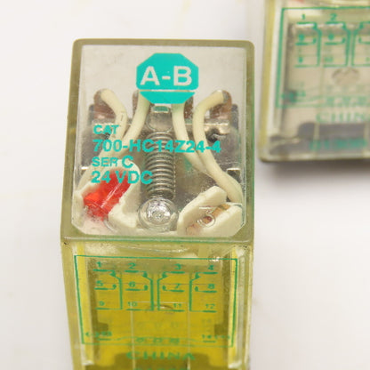 Allen Bradley 700-HC14Z24-4 Ice Cube Relay 24VDC Lot Of 5