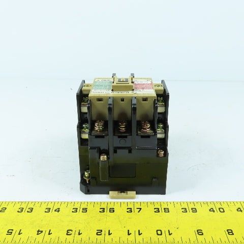 Mitsubishi S-K50 Magnetic Contactor 50A 3-Pole 200-240V Coil