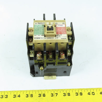 Mitsubishi S-K65 Magnetic Contactor 65A 3-Pole 200-240V Coil
