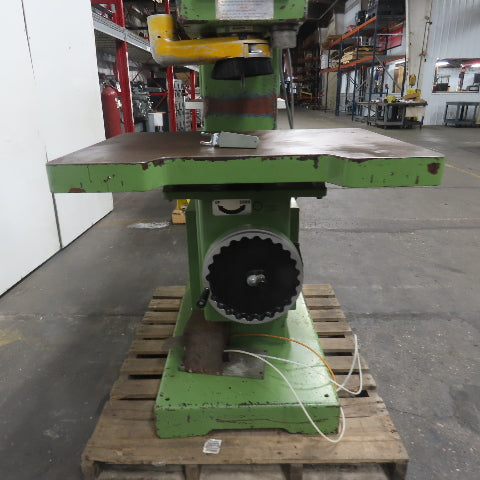 Onsrud W525 7.5HP Throat Over Arm Pin Horn Router 3Ph 460V 25-1/2" Throat