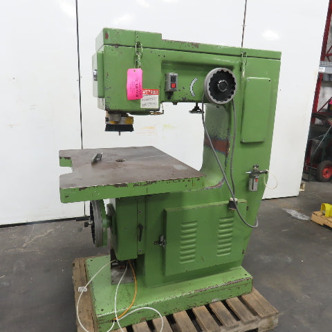 Onsrud W525 7.5HP Throat Over Arm Pin Horn Router 3Ph 460V 25-1/2" Throat