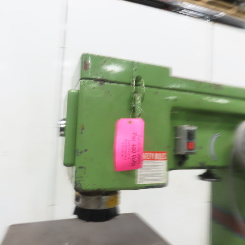 Onsrud W525 7.5HP Throat Over Arm Pin Horn Router 3Ph 460V 25-1/2" Throat