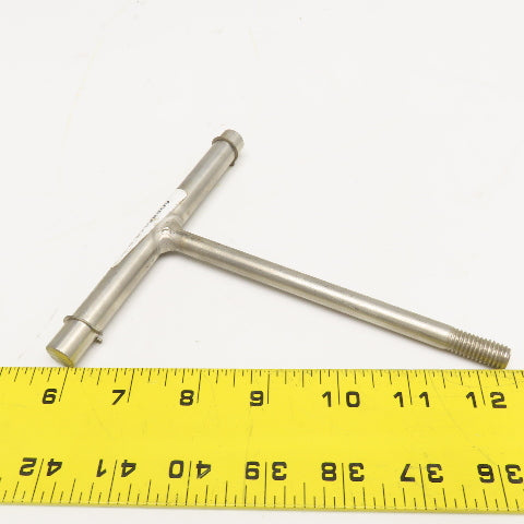 M10x1.5 Threaded End Welded T-Handle Stainless Steel 6-1/4" OAL