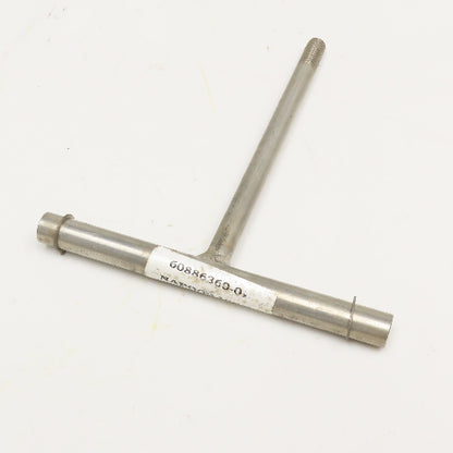 M10x1.5 Threaded End Welded T-Handle Stainless Steel 6-1/4" OAL
