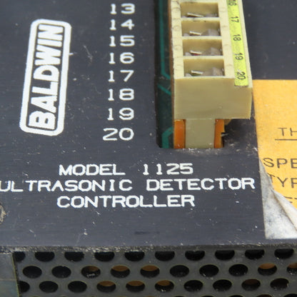 Baldwin A502-8001-04 Model 1125 Ultrasonic Detector Controller