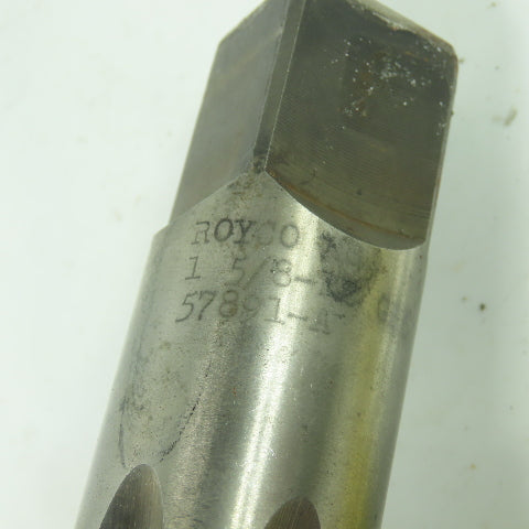 Royco 57891-A 1-5/8"-12 Straight 6-Flute Taper Tap GH6 5-1/8" OAL