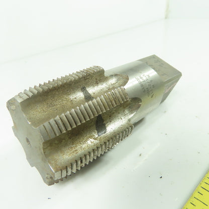 R & N 205835 1-1/2"-11-1/2 NPT Straight 7-Flute Taper Tap HSG NRT 4-5/16" OAL
