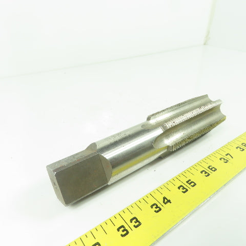 GTD 1-1/2"-12 NF Straight 6-Flute Taper Tap G H4 6-7/16" OAL