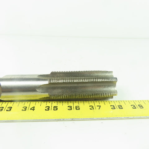GTD 1-1/2"-12 NF Straight 6-Flute Taper Tap G H4 6-7/16" OAL