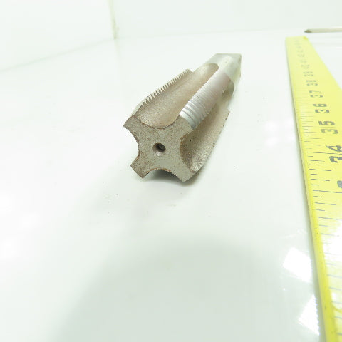 H.W. Co. 1-1/4"-10 Straight 4-Flute Taper Tap HS GH-5 5-13/16" OAL