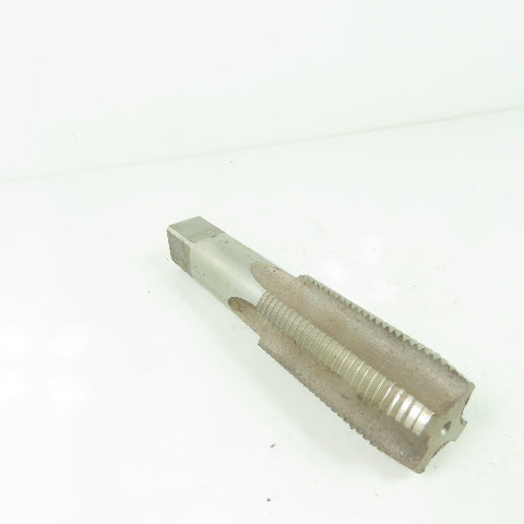 H.W. Co. 1-1/4"-10 Straight 4-Flute Taper Tap HS GH-5 5-13/16" OAL