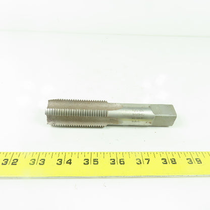 H.W. Co. 1-1/4"-10 Straight 4-Flute Taper Tap HS GH-5 5-13/16" OAL