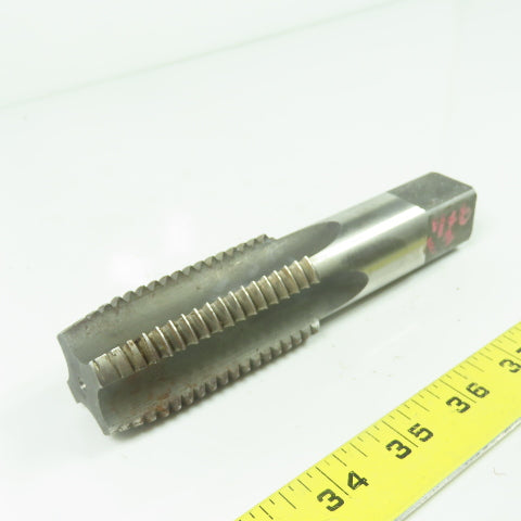 H.W. Co. 41017 1-1/2"-6 Straight 4-Flute Taper Tap HS GH-4 6-7/16" OAL