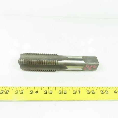 H.W. Co. 41017 1-1/2"-6 Straight 4-Flute Taper Tap HS GH-4 6-7/16" OAL