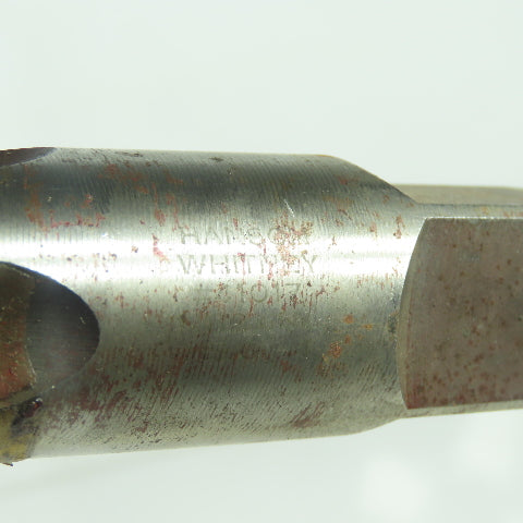Hanson Whitney 41017 1-1/2"-6 NC Straight 4-Flute Taper Tap HSG 114 6-7/16" OAL