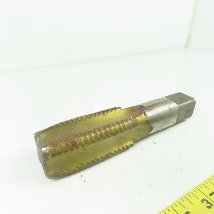 Hanson Whitney 41017 1-1/2"-6 NC Straight 4-Flute Taper Tap HSG 114 6-7/16" OAL