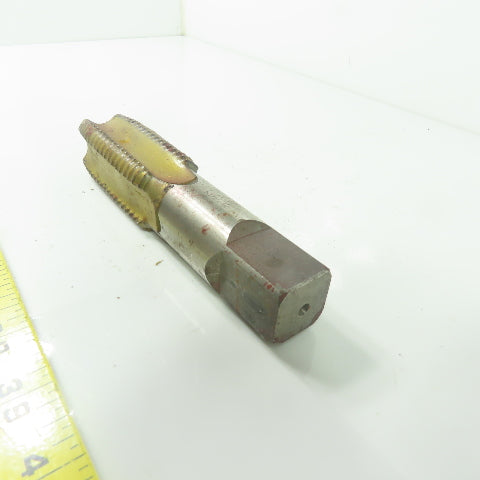 Hanson Whitney 41017 1-1/2"-6 NC Straight 4-Flute Taper Tap HSG 114 6-7/16" OAL