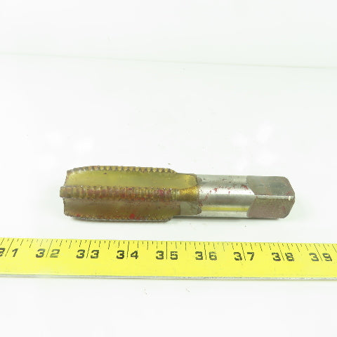 Hanson Whitney 41017 1-1/2"-6 NC Straight 4-Flute Taper Tap HSG 114 6-7/16" OAL