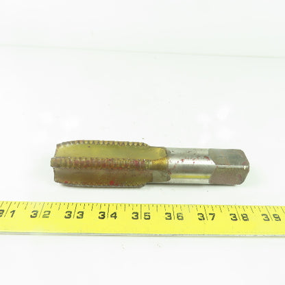 Hanson Whitney 41017 1-1/2"-6 NC Straight 4-Flute Taper Tap HSG 114 6-7/16" OAL