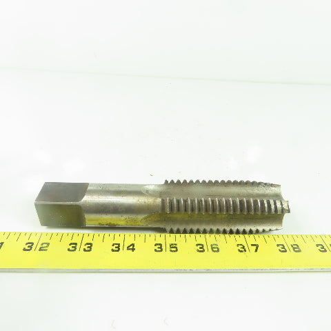 TRW Greenfield 1-3/8"-6 NC Straight 4-Flute Taper Tap GH4 Z8HS 6-1/8" OAL