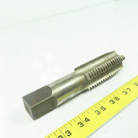 TRW Greenfield 1-3/8"-6 NC Straight 4-Flute Taper Tap GH4 Z8HS 6-1/8" OAL
