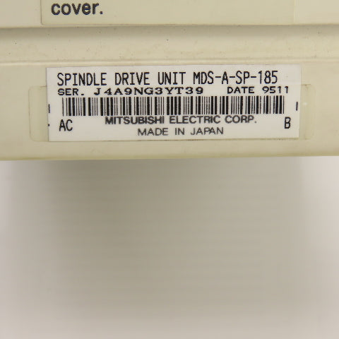 Mitsubishi MDS-A-SP-185 Spindle Drive Unit (Clean)