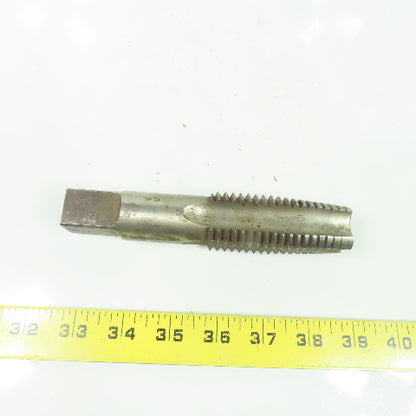TRW 1-3/8"-6 NC Straight 4-Flute Taper Tap GH4 HS 6-1/8" OAL