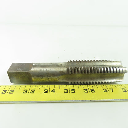 TRW 1-3/8"-6 NC Straight 4-Flute Taper Tap GH4 HS 6-1/8" OAL